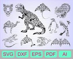 Download 44 Dinosaur Mandala Svg Free Images Free Svg Files Silhouette And Cricut Cutting Files