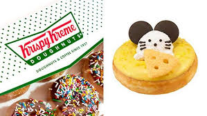 Krispy Kreme Japan Releasing Cheese Inspired Doughnut For Year Of The Rat Doughnut Shop Krispy Kreme Rat Food