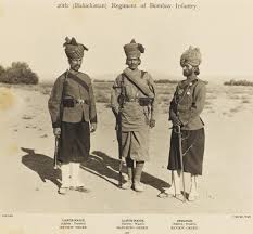 Pashtun soldiers of British-Indian army