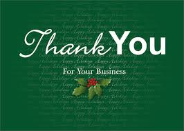 Sample of Christmas Letter of Thanks to Business Clients