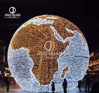 LED Balls Motif Lighting Beautify Shopping Mall Lights Christmas Holiday  Decoration Supplies Fantasy Color Lights