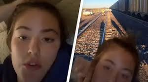 Una joven sobrevive tras chocarse con un tren y relata su experiencia en  TikTok: "Me desperté en urgencias y fui a la UCI"