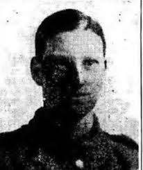 Veteran of the Great War in Chesterfield, Derbyshire