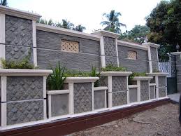 Variasi pagar tembok untuk berbagai jenis desain rumah. 40 Model Pagar Tembok Minimalis Desainrumahnya Com