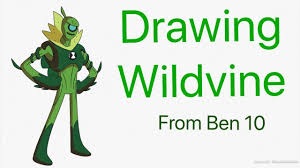 Wildvine is the omnitrix's dna sample of a florauna from the planet flors verdance. Drawing Wildvine From Ben 10 Youtube