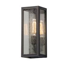 Troy Lighting Dixon 1 Light Vintage Bronze Outdoor Wall Lantern Sconce B5101 The Home Depot