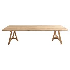 Table De Jardin En Teck Recycle L 300 Cm Tecka Garden Table And Chairs Garden Table Outdoor Dining Table