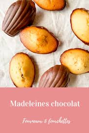 Madeleines Chocolat Fourneaux Et Fourchettes Recette Madeleine Chocolat Recettes De Cuisine Recette Madeleine