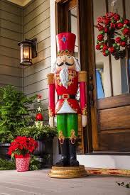 52 Outdoor Christmas Decorations That Are Both Festive And Chic Outdoor Christmas Decorations Lights Decorating With Christmas Lights Front Porch Christmas Decor
