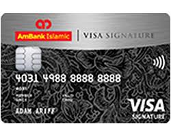 Expect cash credit in ~7 working days. Ambank Visa Signature Card Ambank Malaysia