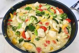 Fisch Gemuse Pfanne Mit Kokosmilch Low Carb Von Pfoetchen75 Chefkoch Fisch Rezepte Gesund Fischrezepte Rezepte