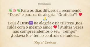 Para Os Dias Dificeis Eu Raquel Santana