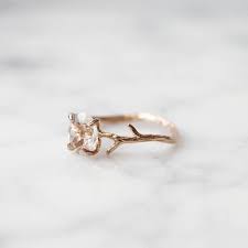 Crystal Quartz Ring Rose Gold Engagement Ring Engagement Ring White Gold Rose Gold Morganite Ring