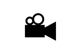 Black camera icon profile silhouette svg video. Movie Camera Monochrome Icon Vector Graphic By Hoeda80 Creative Fabrica