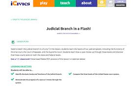 Judicial branch in a flash questions & answers. Icivics On Twitter Teach The Judicial Branch This Fall With Our Judicial Branch In A Flash Lesson Plan You Ll Teach Your Students About The Basics Of Our Judicial System Including The Functions