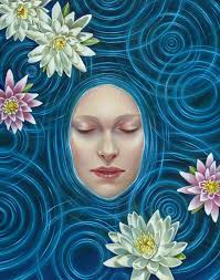 Threshold" painting and postcards by artist Matthew Kirscht @matthewkirscht 