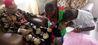 Nnamdi kanu's wife, uchechi okwu's state of origin is not known but her husband, is from umuahia in abia state, nigeria.: Nnamdi Kanu The Rise Of The Ipob Leader His Wife And Recent Whereabouts