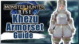 Khezu amor set Guide | Monster Hunter Rise - YouTube
