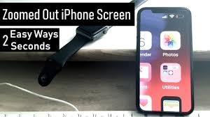 How To Fix Zoomed Out Iphone Screen On Lock Or Home Screen In 2 Ways Xs Max Xs Xr X 8 7 6 5 Youtube
