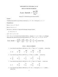 Maybe you would like to learn more about one of these? Rumus Cepat Integral Luas