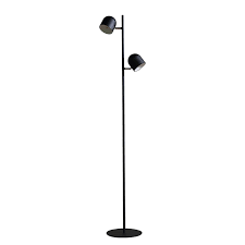 Eek A Led Stehleuchte Jon Eisen 2 Flammig Schwarz Loistaa
