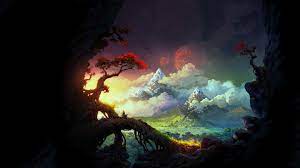 The best quality and size only with us! Fantasy Landscape Hd Wallpaper 1920x1080 Id 61792 Wallpapervortex Com