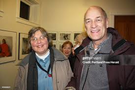 Yolanda Theunissen, curator of the Osher Map Library, and Richard... News  Photo