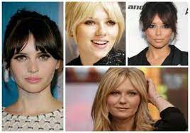 37 Ideas Hair Bangs Ideas Face Shapes Products Face Shape Hairstyles Long Face Hairstyles Hairstyles With Bangs