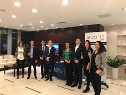 An axa crane for cefla finishing. Shanghai Ehealth Workshop Successful Event