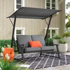 Outdoor swing canopy replacement,waterproof patio chair top cover for swing, 2 & 3 seater garden porch seat furniture sun shade patio swing hammock top sunproof cover for patio garden yard (e/red) 2.3 out of 5 stars 8. Marquette Glider Porch Swing With Stand Porch Swing With Stand Porch Swing Garden Swing Seat