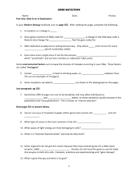 Pogil ap biology answer key genetic mutation pdf download. Gene Mutations Webquest