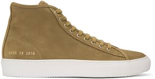 Leather Common Projects Common Projects Brown Suede