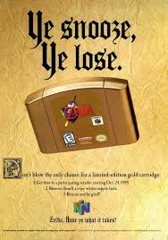 How to get all masks in majora's mask 3d shows the exact order i got them in. Nintendo 64 Ad Ye Snooze Ye Lose N64 Squid