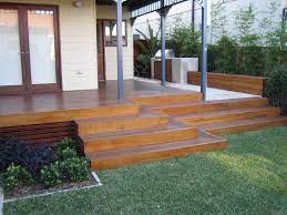 How To Build Wrap Around Deck Stairs Google Search Deck Stairs Landscaping Around Deck Wrap Around Deck