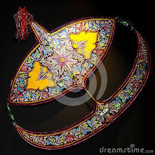Wau Bulan Is An Intricately Designed Malaysian Moon Kite Normally With Floral Motifs That Is Traditionall Kite Southeast Asian Arts Poster Design Inspiration