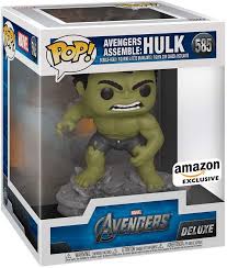Funko Pop Deluxe Marvel Vingadores Montar Serie Hulk Exclusivo Da Amazon Figura 2 De 6 Funko Pop Funko Pop Toys Funko