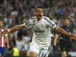 Chicharito hitting the heights again. Chicharito Gol Real Madrid 1 Vs 0 Atletico Madrid Highlights Champions League 22 04 2015 Youtube