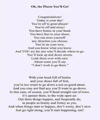 Dr Seuss Oh The Places You Ll Go Part I This Is One Of My Favorite Poems By Dr Seuss The Places Youll Go Oh The Places You Ll Go Poems
