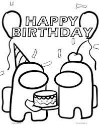 Among us party hat coloring page. 31 Among Us Party Ideas In 2021 Coloring Pages Coloring Pages For Kids Color