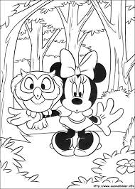 Minni Maus Malvorlagen Mickey Mouse Coloring Pages Minnie Mouse Coloring Pages Owl Coloring Pages