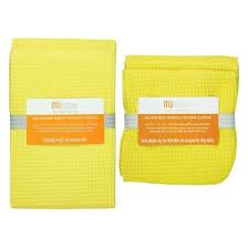 Microfiber dish towels are typically more absorbent than cotton and dry very quickly, making them a great option if you're looking for towels to wipe up spills or dry dishes in the kitchen. Ultra Absorbent Microfiber Waffle Kitchen Towel And Dish Cloth Set Mu Kitchen Target Towel Set Green Towels Kitchen Towels