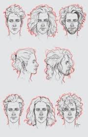 Hair Drawing Reference Male Back 59 Best Ideas Drawing Male Hair Curly Hair Drawing How To Draw Hair