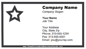 Breach of the law business card template. Law Enforcement Star Business Card