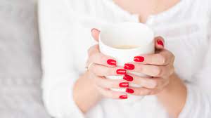 Your fast growing hair and nails means you are well nourished and have exceptional functioning endocrine glands, especially your thyroid and pituitary glands. 8 Ways To Make Your Nails Grow Faster According To Dermatologists