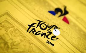 A new bright yellow version of the cycling race's logo was used throughout this year's competition. El Maillot Amarillo Del Tour De Francia Una Leyenda Centenaria El Correo