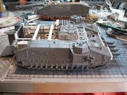 Baneblade Troop Transport Work In Progress Warhammer Models 40k Imperial Guard 40k Armies