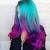 Mermaid Teal And Purple Hair
