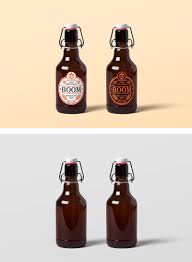 Beer Bottle Mockup Mr Mockup Graphic Design Freebies Bottle Mockup Free Packaging Mockup Packaging Mockup