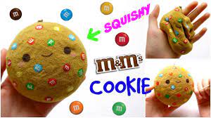 Diy M M Cookie Squishy Homemade Squishy Tutorial Squishies Diy Homemade Squishies Kawaii Diy