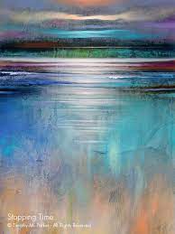 Stopping Time Abstract Seascape Fine Art Print Free Shipping Art2d Gallery Naples Fl Contemporary Fine Art Prints Modern Abstract Artwork By Southwest Modern Artwork Abstract Landscape Art Fine Art Landscape